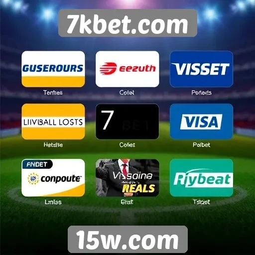 Métodos de pagamento disponíveis no 7kbet.com
